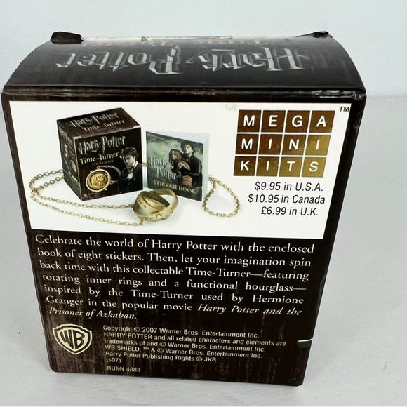 Harry Potter Time Turner Costume Prop and Sticker Kit Vintage 2007 New Old Stock - Picture 8 of 10